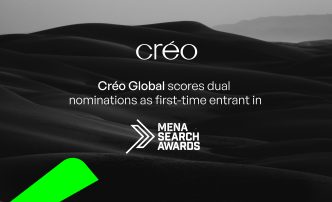 Image: créo Global scores dual nominations as first-time entrant in MENA Search Awards